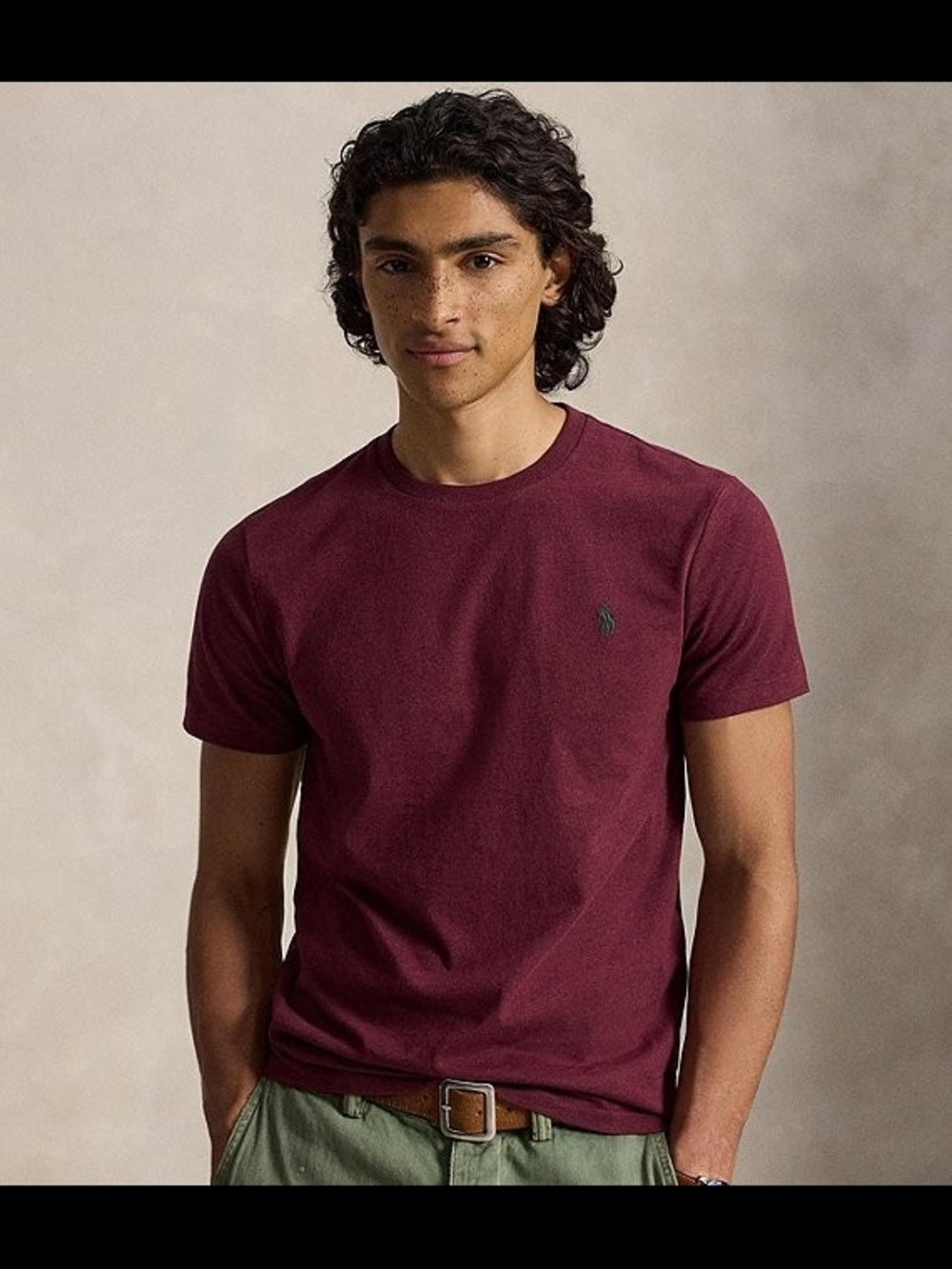 Polo by Ralph Lauren Short Sleeve Crew Tee - Wine